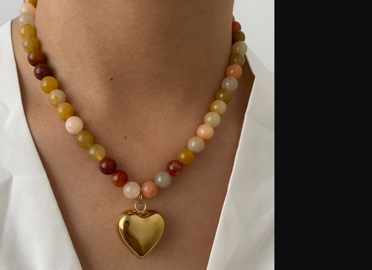Lumière 18K Gold Elegance Necklace – Timeless Women's Luxury Jewelry