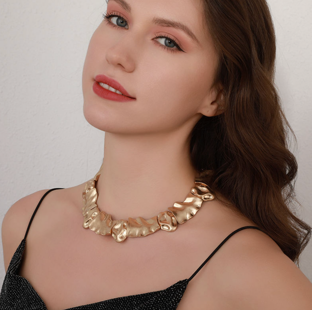 Aurelia Vintage Gold-Plated Statement Jewelry – Italian-Inspired Elegance