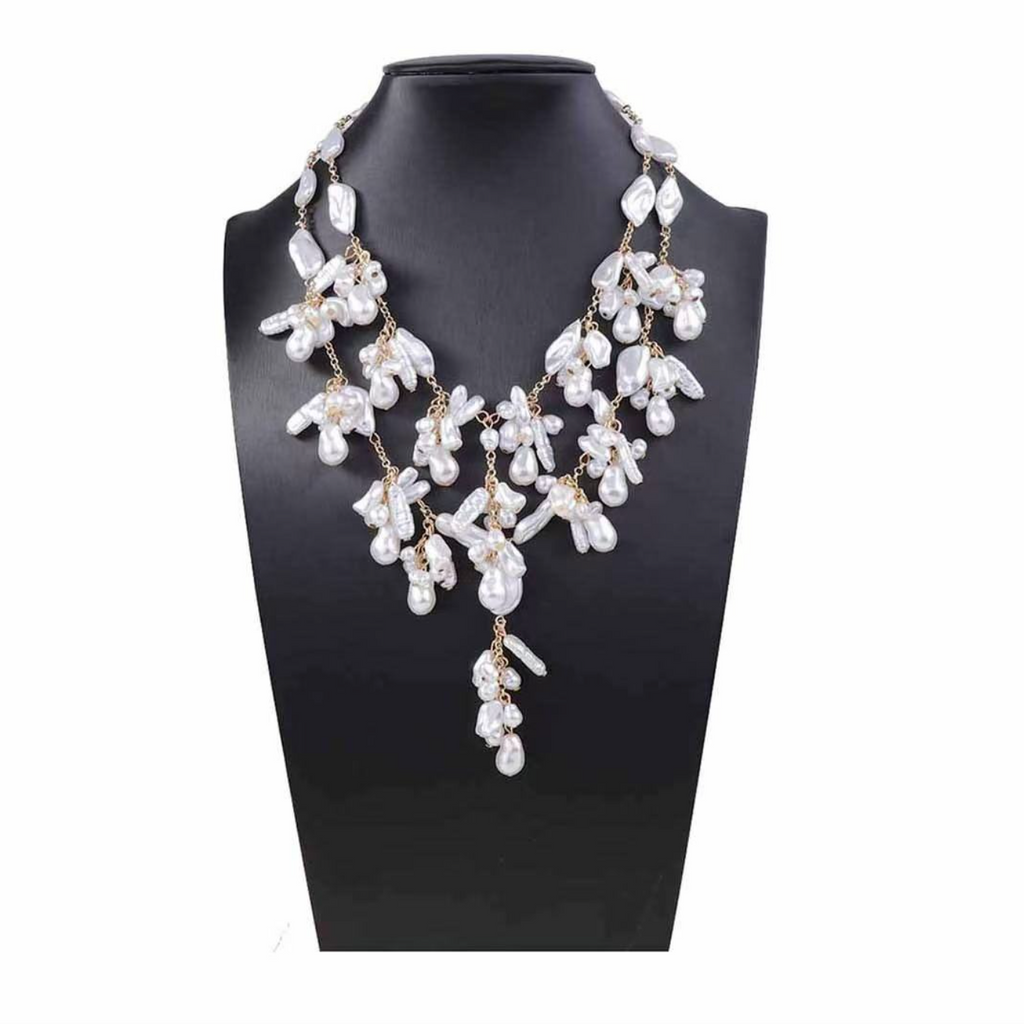 Amara Bohemian Statement Necklace – Personalized Layered Artisan Jewelry