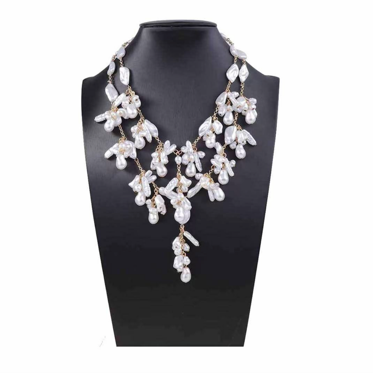 Amara Bohemian Statement Necklace – Personalized Layered Artisan Jewelry